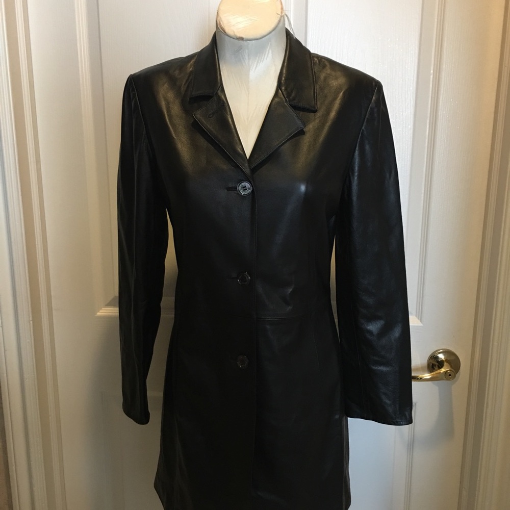 Scuola Del Cucio Leather Jacket Italy Size 2/4